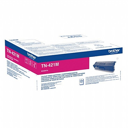 טונר תואם אדום Brother TN-421M